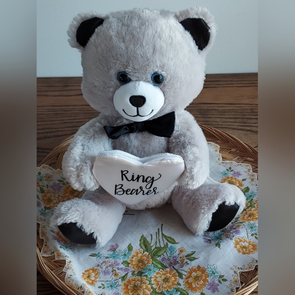 Ring Bearer Teddy Bear - Build-A-Bear